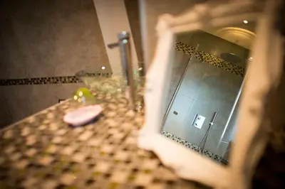 Salle de bains dans l'établissement Lyolyl BnB