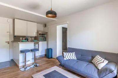 Cuisine ou kitchenette dans l'établissement Appartement Charly - Welkeys