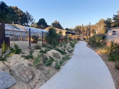 Jardin de l'établissement COTTAGE 4/5 pers