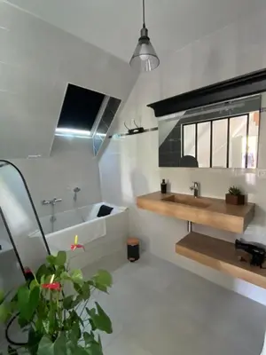 Plan de l'établissement Appartement Lu'ermael avec vue Mont Saint Michel