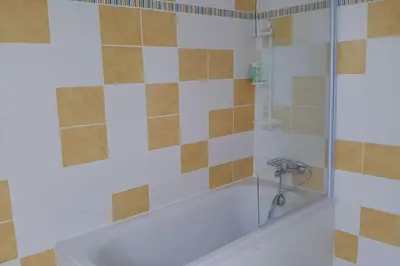 Salle de bains dans l'établissement La Bocagère d' Henri