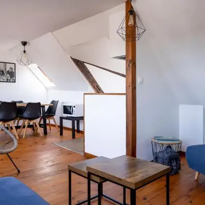 Grand appartement spacieux sur les toits de Bayeux