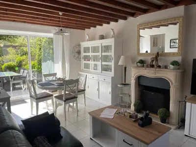 Cuisine ou kitchenette dans l'établissement Le Courtil