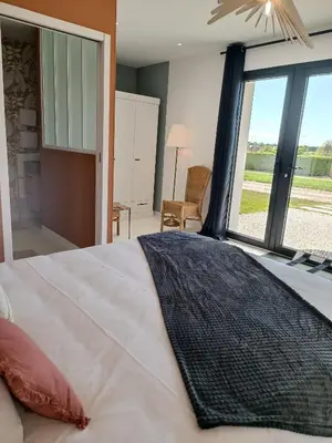 Un ou plusieurs lits dans un hébergement de l'établissement Maison Bailly