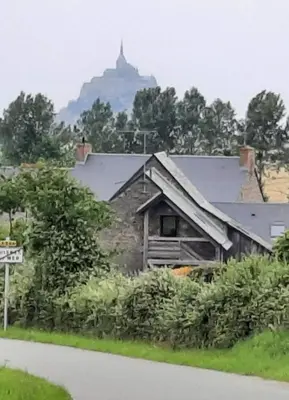 Vue générale sur la montagne ou vue sur la montagne depuis la maison de vacances