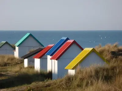 Paysage naturel près de la maison de vacances