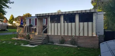 Bâtiment de le camping