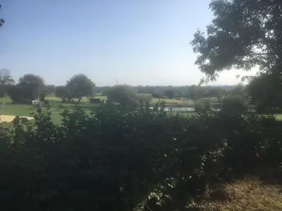 Paysage naturel près de le camping