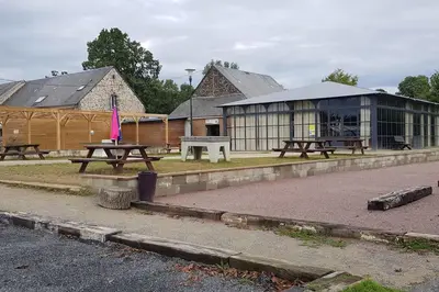 Bâtiment de le camping