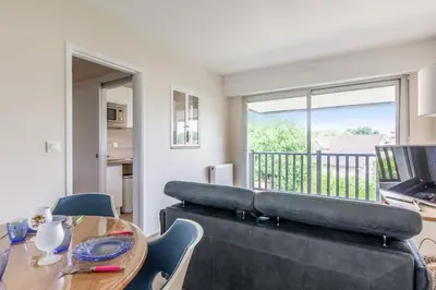 Coin salon dans l'établissement Appartement Fellas - Welkeys