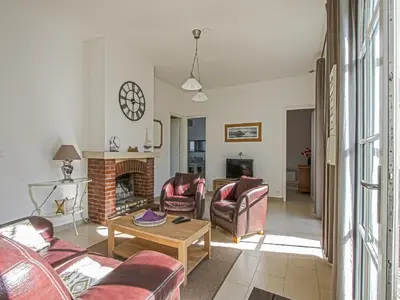 Coin salon dans l'établissement North Sea Family Haven