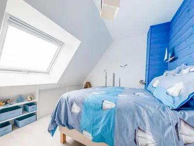 Un ou plusieurs lits dans un hébergement de l'établissement Tatihou Island Retreat