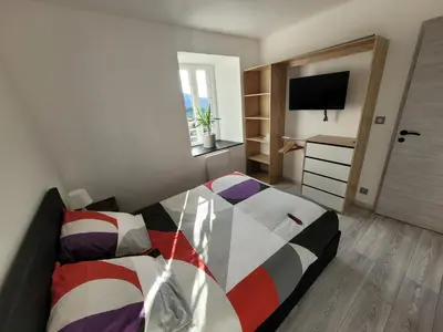 Un ou plusieurs lits dans un hébergement de l'établissement Logement entier Mont-Saint-michel