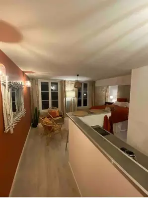 Un ou plusieurs lits dans un hébergement de l'établissement Studio hyper centre de Caen
