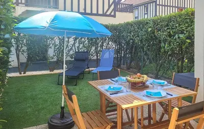 Jardin de l'établissement 1 Bedroom Gorgeous Apartment In Cabourg