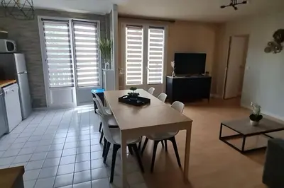Plan de l'établissement Appartement idéal mission pro et télétravail