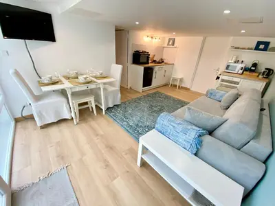 Cuisine ou kitchenette dans l'établissement Appartament Bel Air