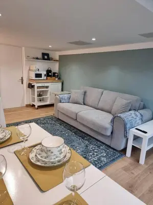 Cuisine ou kitchenette dans l'établissement Appartament Bel Air