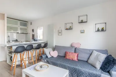 Cuisine ou kitchenette dans l'établissement Duplex Cristofina - Welkeys