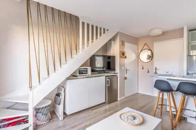 Cuisine ou kitchenette dans l'établissement Duplex Cristofina - Welkeys