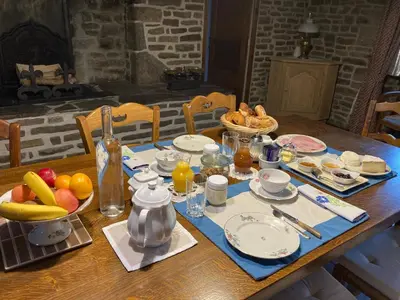 Nourriture dans le B&B/chambre d'hôtes ou à proximité