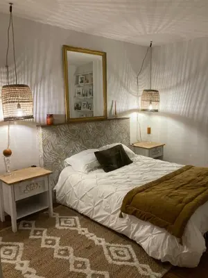 Un ou plusieurs lits dans un hébergement de l'établissement CAEN : appartement Cosy hyper centre historique