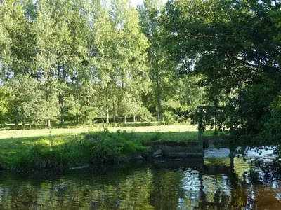 Paysage naturel près de la maison de vacances