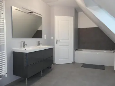Salle de bains dans l'établissement Le 25 A