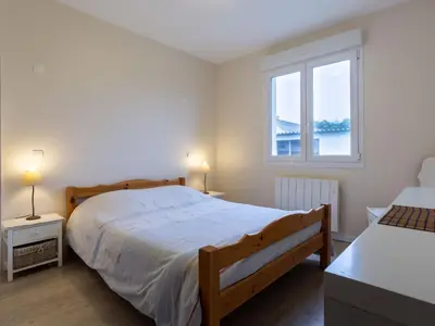 Un ou plusieurs lits dans un hébergement de l'établissement Holiday Home La Plage by Interhome