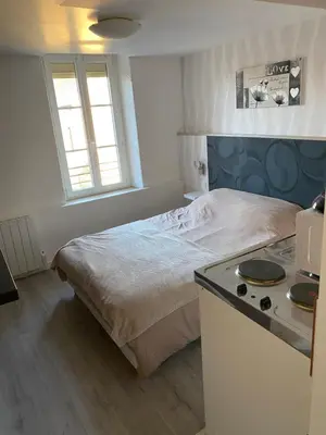 Un ou plusieurs lits dans un hébergement de l'établissement La Dilichambre