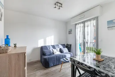 Coin salon dans l'établissement Océania -proche Mer et Thalasso