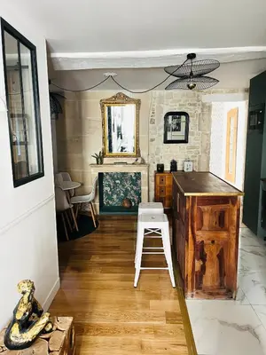 Coin salon dans l'établissement Le 7