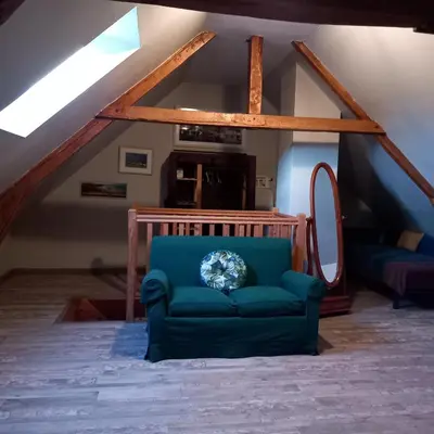 Coin salon dans l'établissement Chez Jeanne