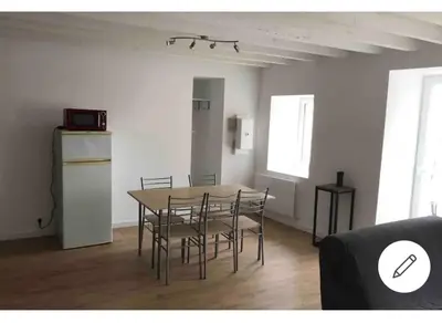 Cuisine ou kitchenette dans l'établissement Logement avec tranquillité absolue