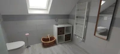 Salle de bains dans l'établissement L'ABRIGIT