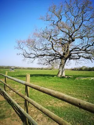 Paysage naturel près de la maison de vacances