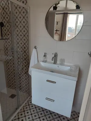 Salle de bains dans l'établissement un nid d ' Amour