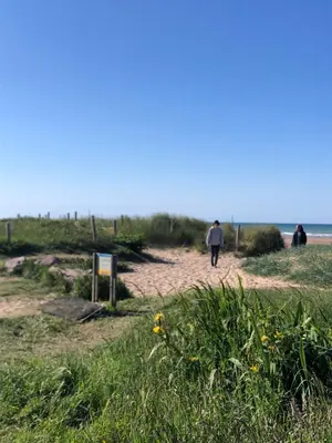Paysage naturel près de la maison de vacances