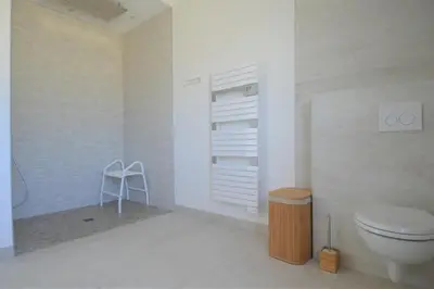 Salle de bains dans l'établissement Saint Côme Beach House