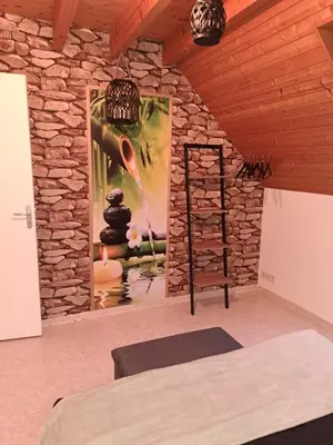 Plan de l'établissement La Chaumière avec piscine privée, à 5 minutes du Mont St-Michel
