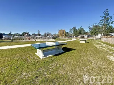 Plan de l'établissement Chalet Jullouville - 6 pers. - Piscine chauffée - Terrasse privative - Proche plage et commerces - FR-1-361-470