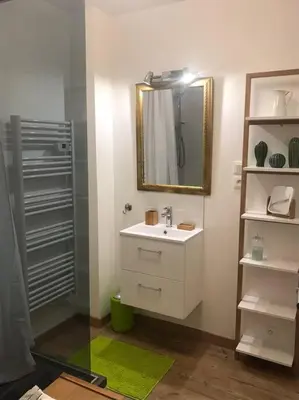 Salle de bains dans l'établissement Winnipeg