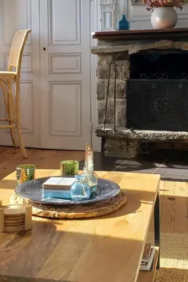 Plan de l'établissement Appartement de charme en duplex face au port de Barfleur
