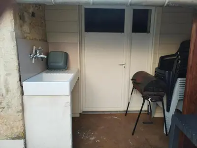 Cuisine ou kitchenette dans l'établissement Libération classé 3 étoiles