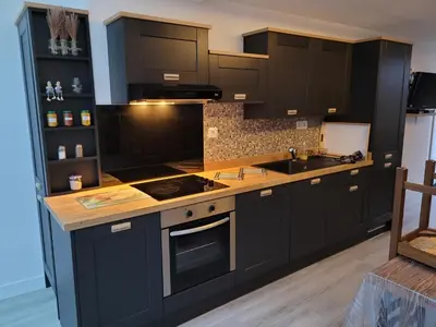 Cuisine ou kitchenette dans l'établissement Libération classé 3 étoiles
