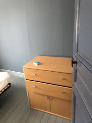 Plan de l'établissement Petit appartement centre ville Granville