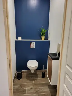 Salle de bains dans l'établissement gite de l'écurie