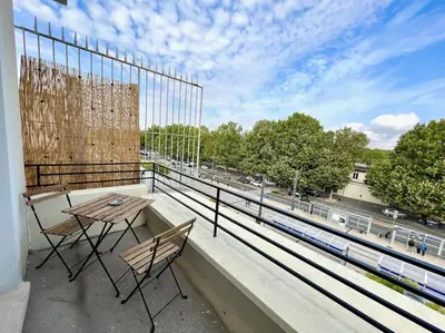 Balcon ou terrasse dans l'établissement Isis - SILS