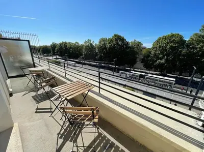 Balcon ou terrasse dans l'établissement Zosca - SILS