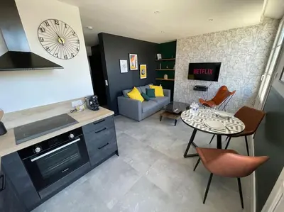 Cuisine ou kitchenette dans l'établissement Zosca - SILS
